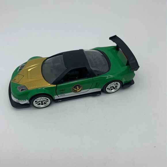 Jada Honda NSX Type-R Japan Spec 2002 Green Power Rangers 1:32 Diecast VGC - Picture 4 of 7